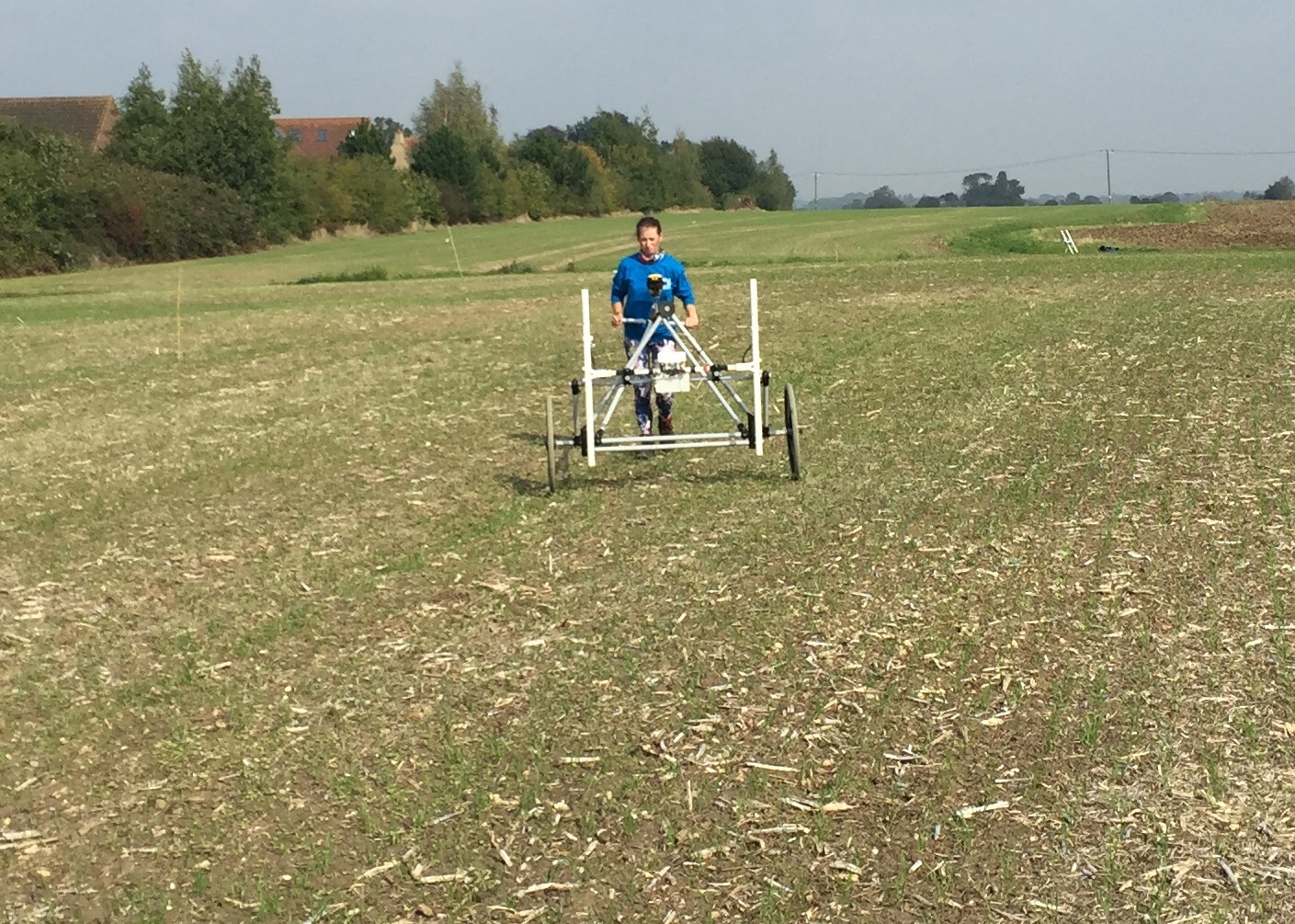 The survey underway